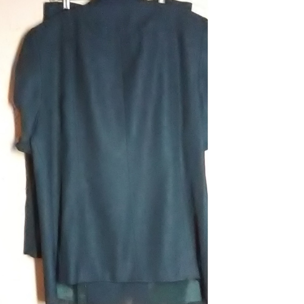Amanda Smith 11 Like New Dk Green Skirt Suit Size - Picture 3 of 6